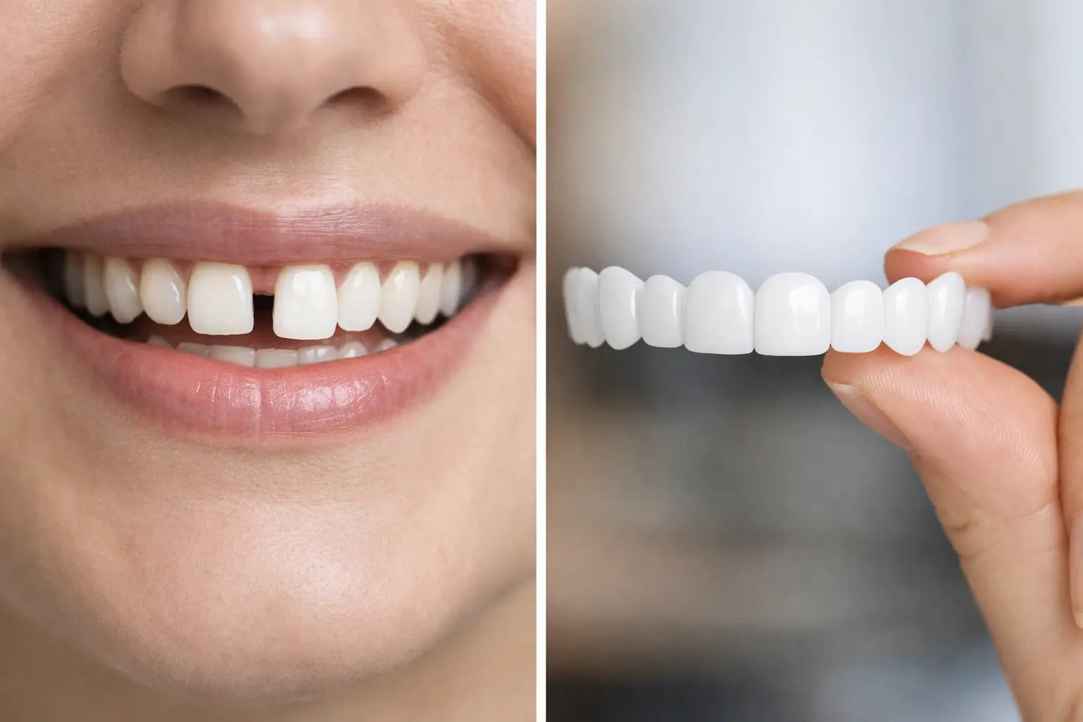 Can Removable Veneers Cover Gaps in Teeth?