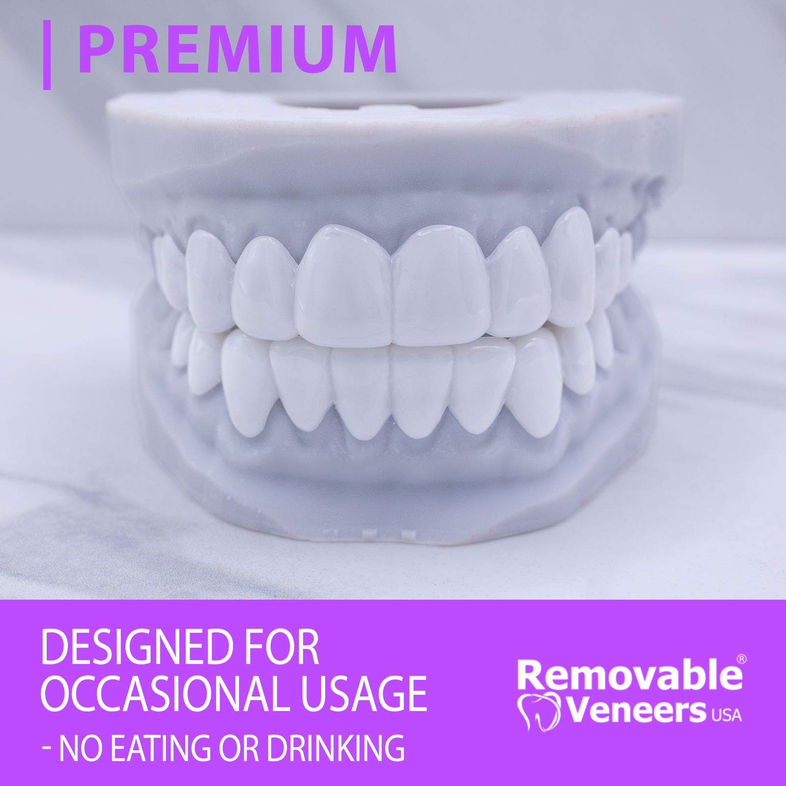 Premium Clip On Veneers Removable Veneers USA