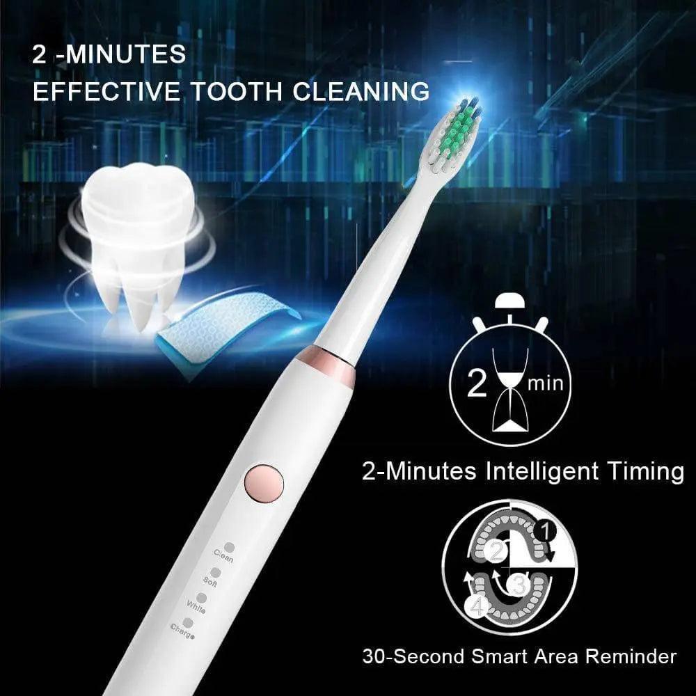 Dentist's #1 Sonic Power Electric ToothBrush Removable Veneers USA